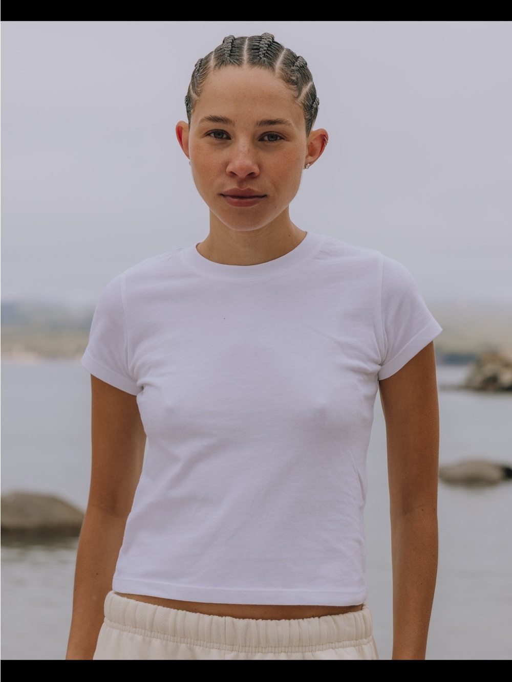 Daily drill classic white tee NEVER WORN